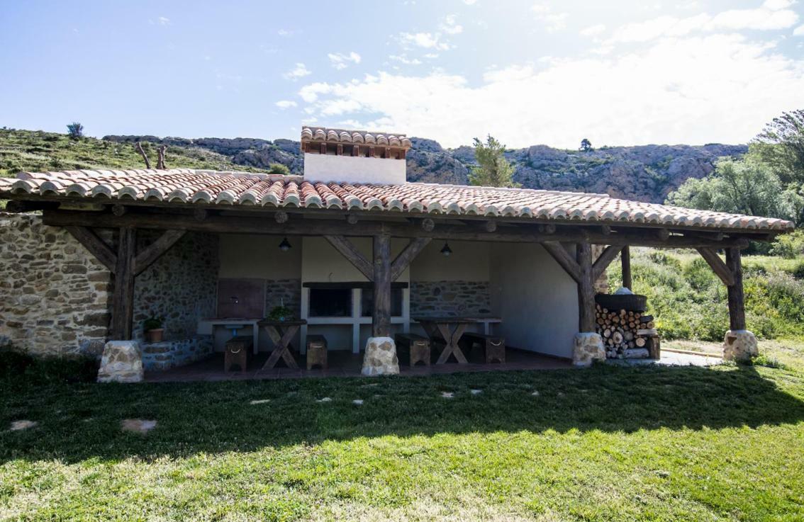 Masia El Cabrero Villarroya de los Pinares ภายนอก รูปภาพ
